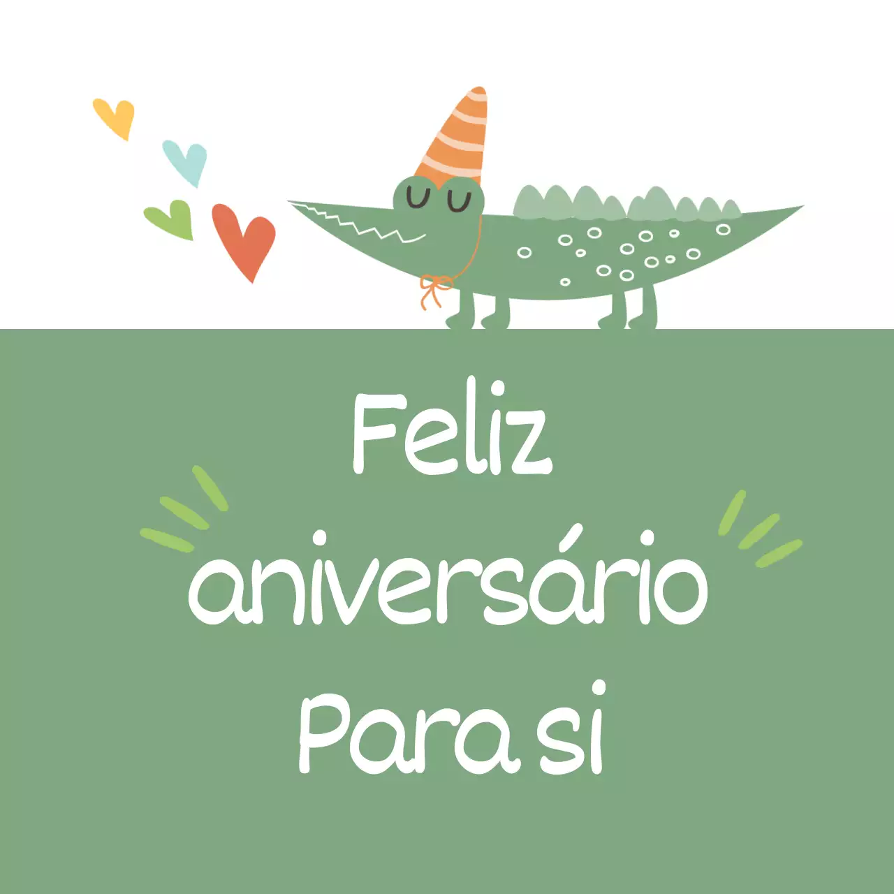 Aniversário do crocodilo