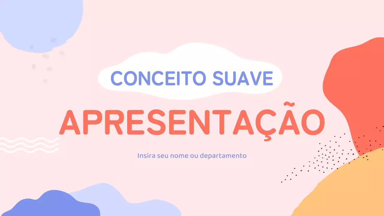 Apresentações com um toque pastel e fofo