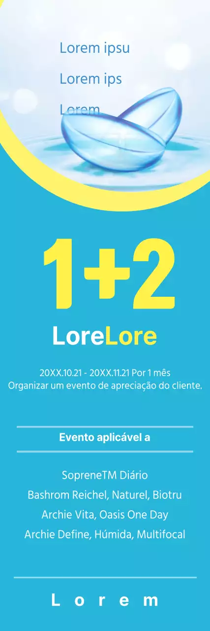 Eventos de lentes