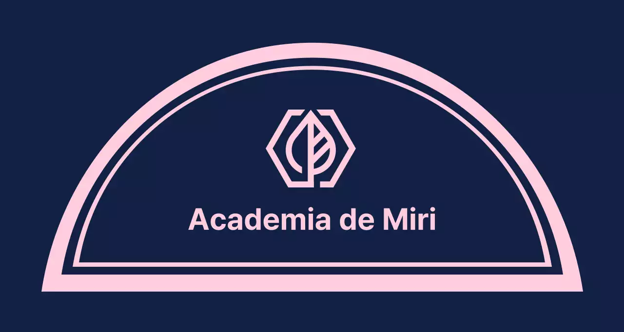 Balsa da academia Gakuen sobre um fundo azul-marinho com uma linha de contorno cor-de-rosa