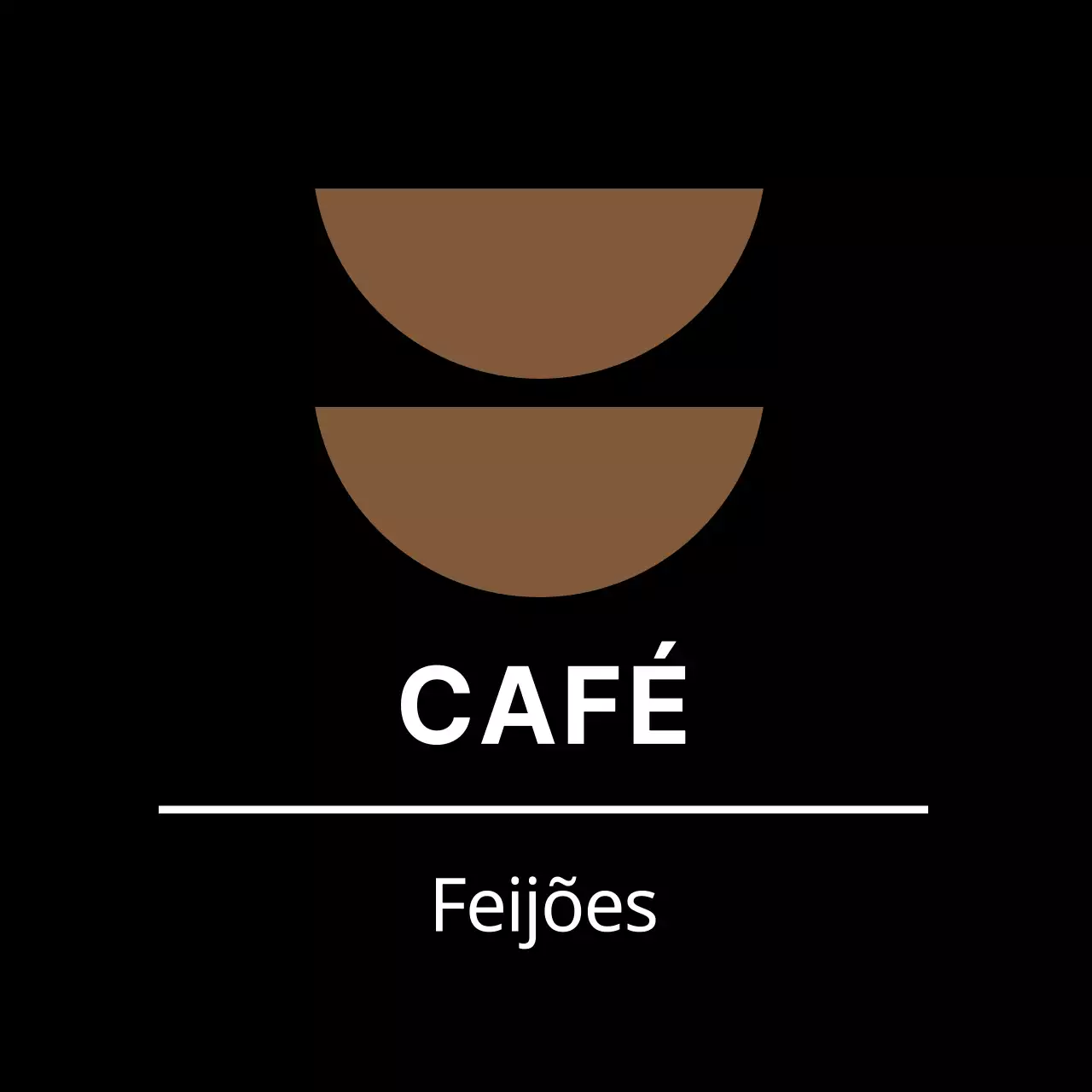 Autocolante de feijão preto simples para etiquetas de acompanhamentos