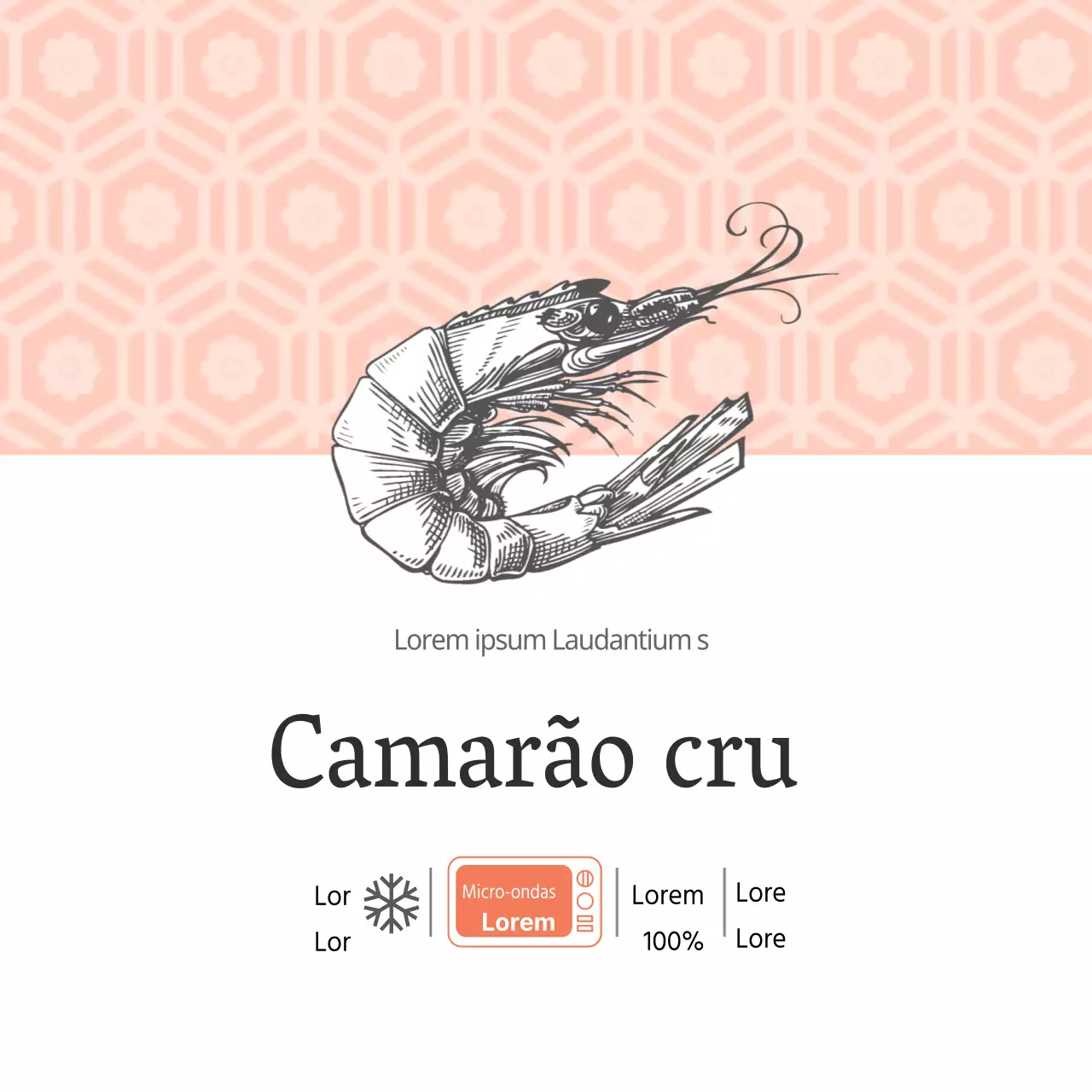 Marisco Camarão cru