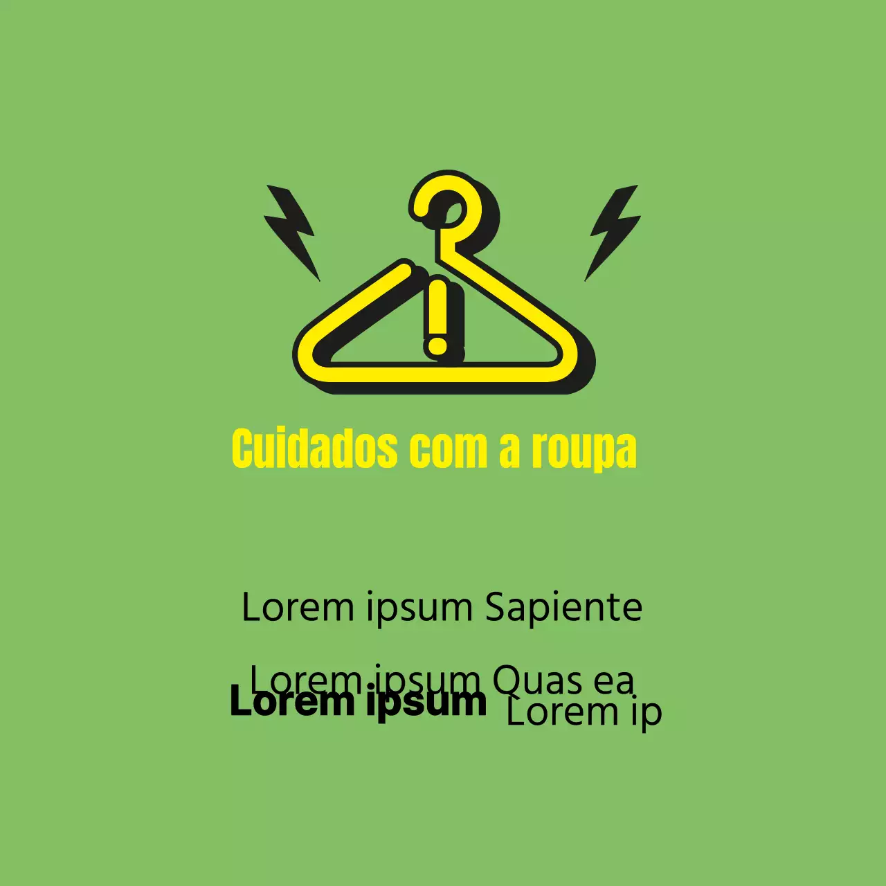 Cuidados com a roupa
