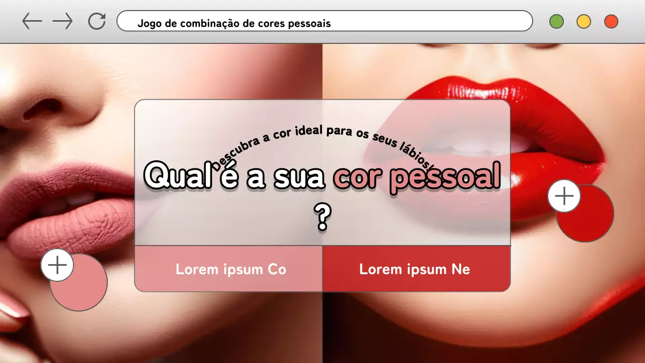 Anúncio de jogo de equilíbrio de marketing pessoal Cyber em cinzento e cor-de-rosa