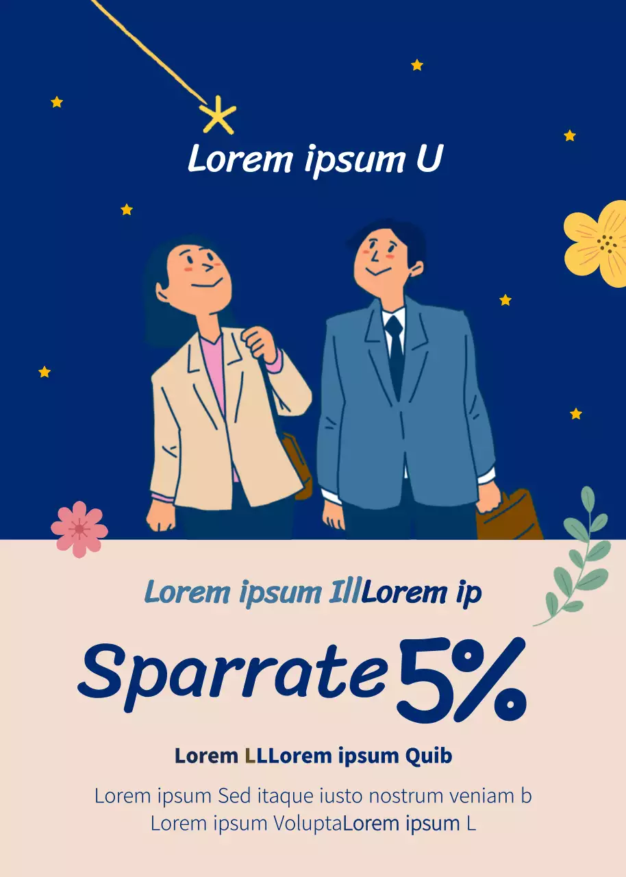 Blau-gelb illustriertes Spenden-Popup für das erste Jahr der sozialen Kontakte