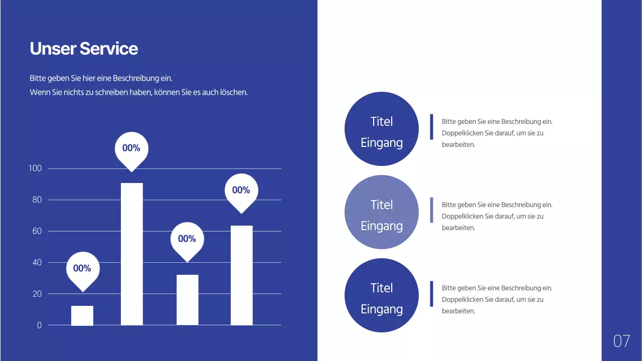 Einfaches Firmenprofil