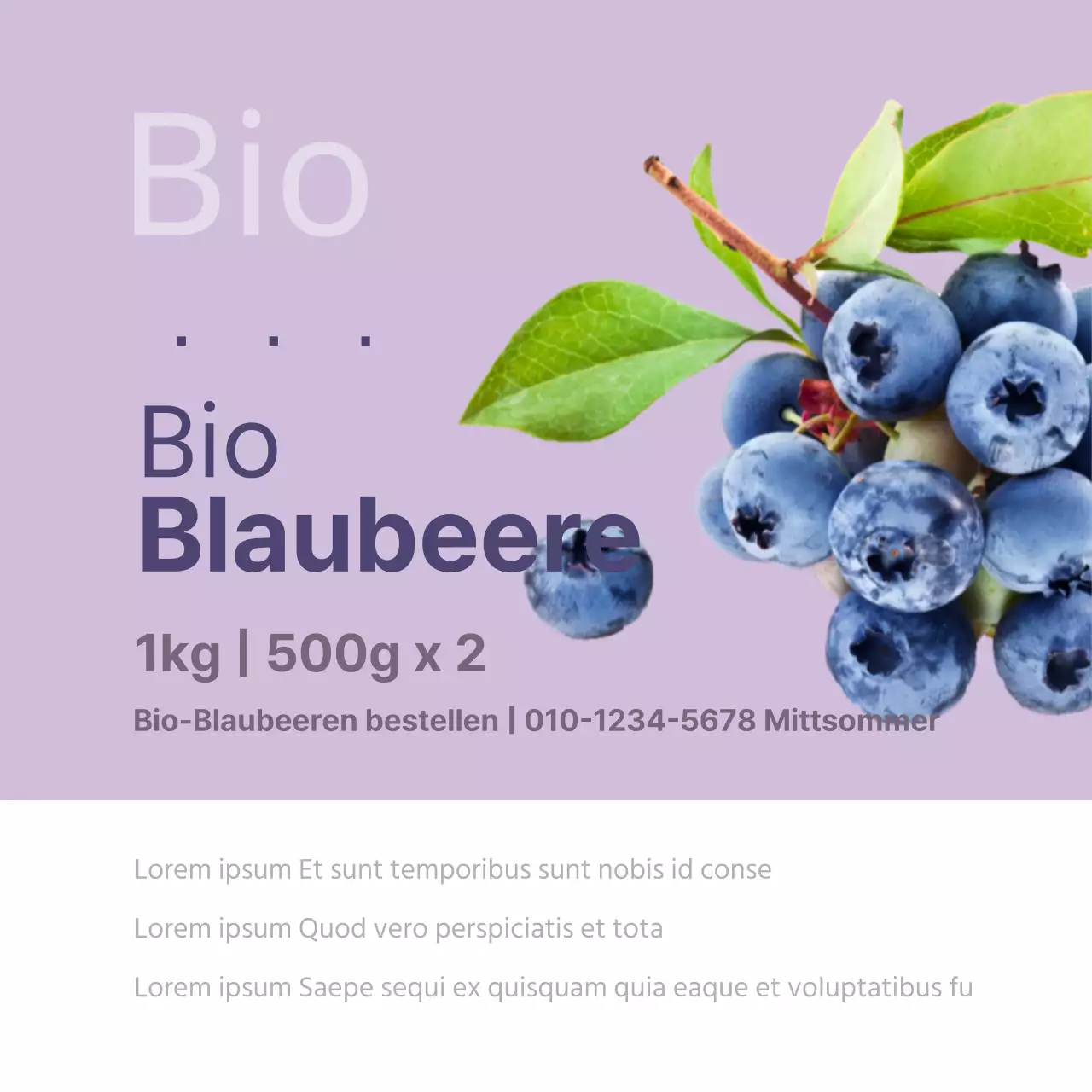 Blaubeere