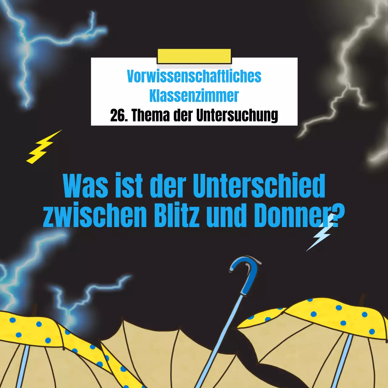 Wissenschaftskarte Nachrichten mit schwarzer Texthervorhebung