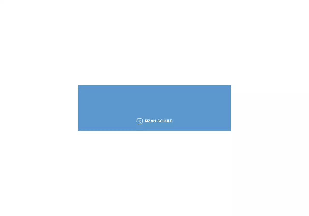 Einfacher hellblauer Text und Bilder zur Werbung für die Lizian School Academy.