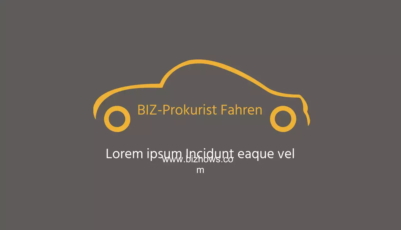 BIZ-Prokurist Fahren