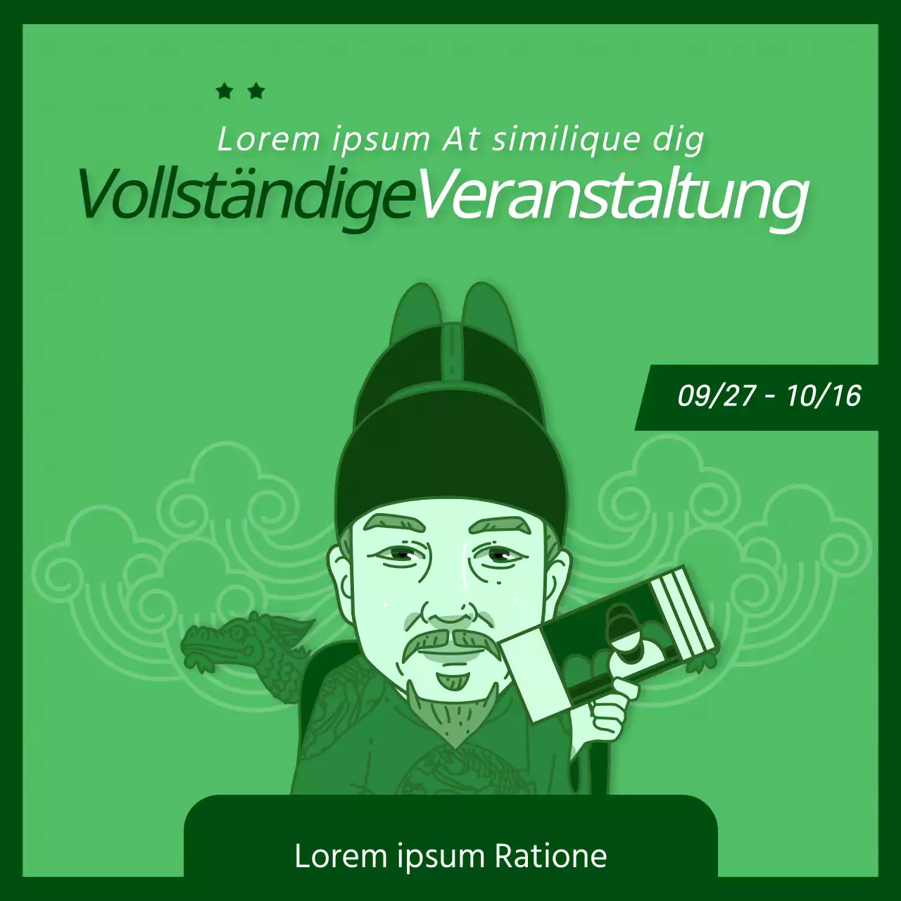 Volle Veranstaltungen