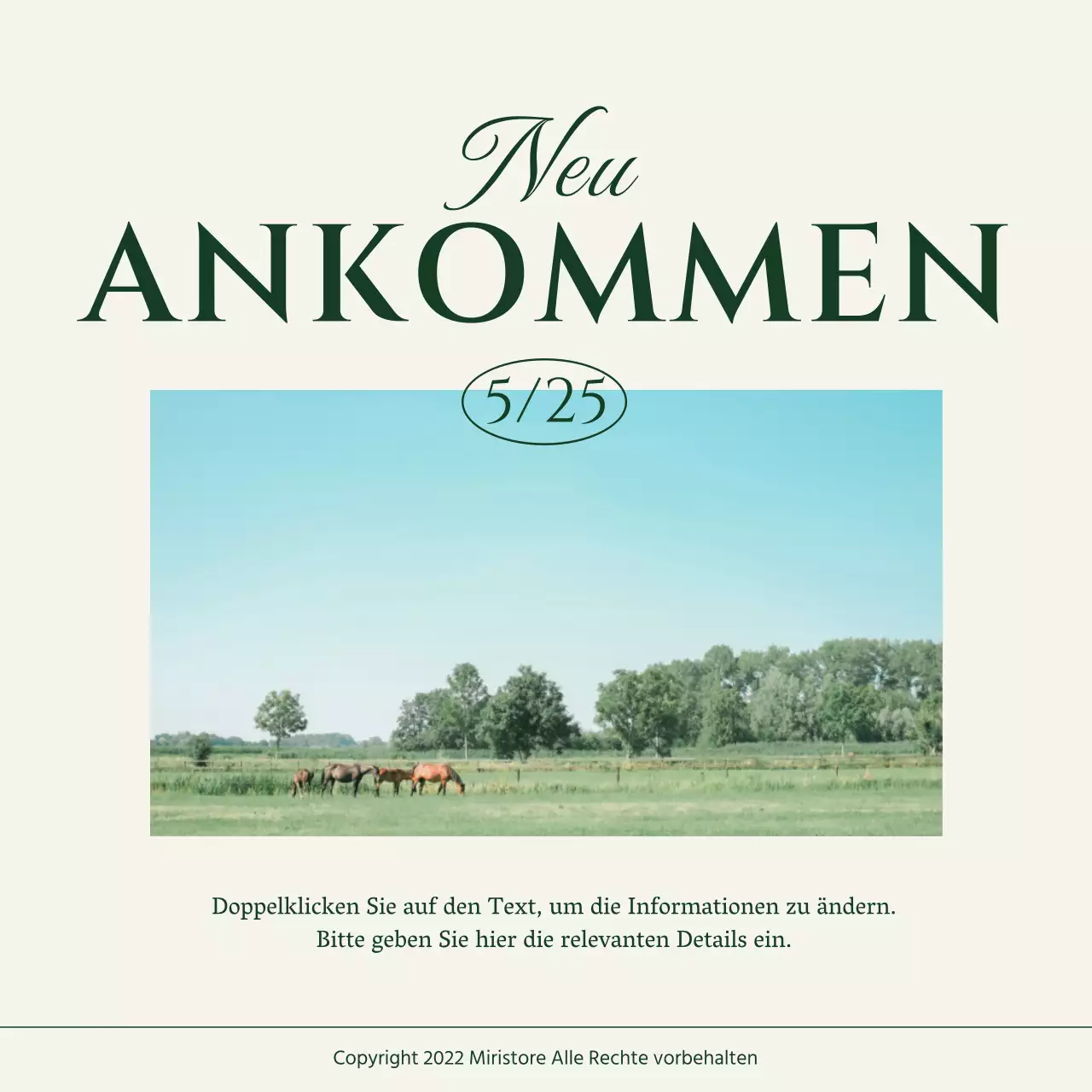 Green's Picknick-Konzept Foto-Layout-Bundle-Pack