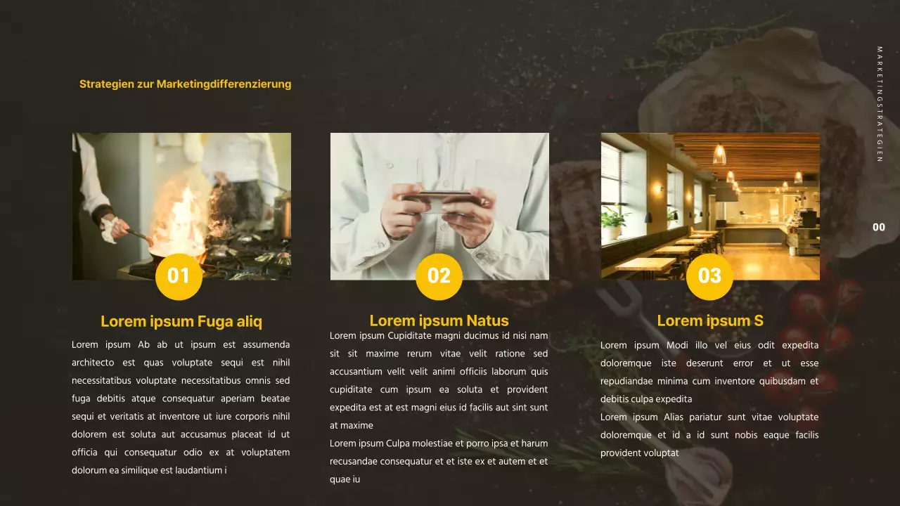 Vorlage eines Vorschlags zur Förderung eines neuen gelben und braunen Produkts