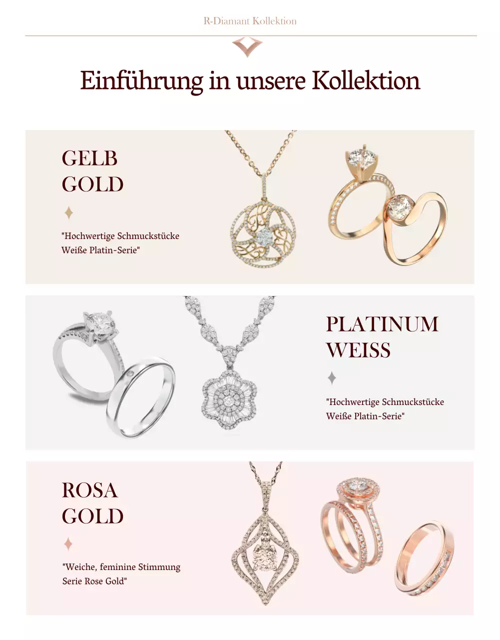 White Day Diamantring Geschenk Aktion