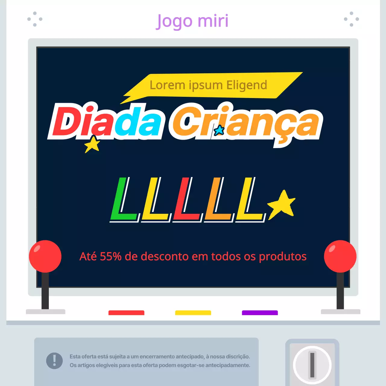 Descontos em consolas de jogos