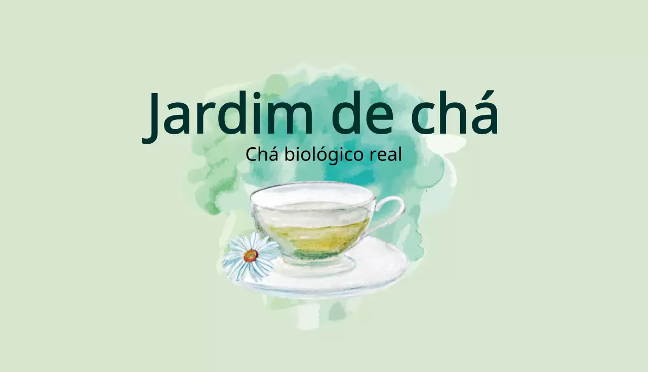 Jardim de chá