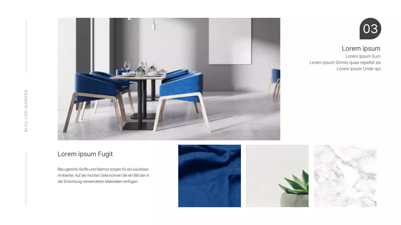 Weißer und grauer Raum Design Vorlage