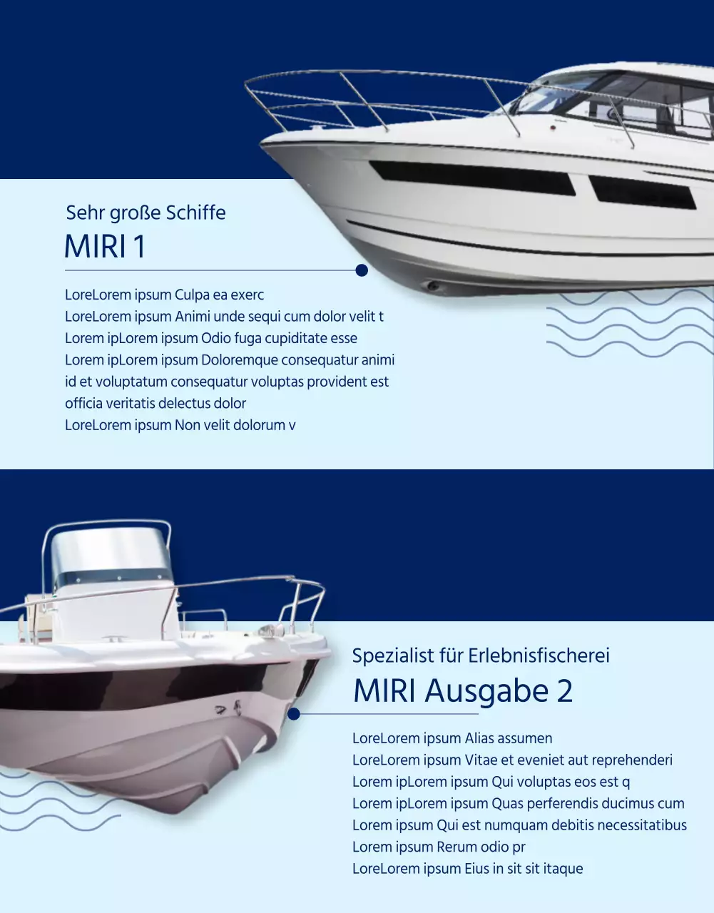 Cobalt Blue's saubere Angelerfahrung Details