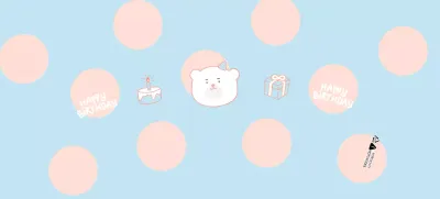 Pastellfarbene Geburtstagsparty süße Pappbecher