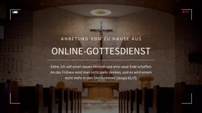 Saubere und einfache religiöse HymnenReligiöse Online-Anbetung