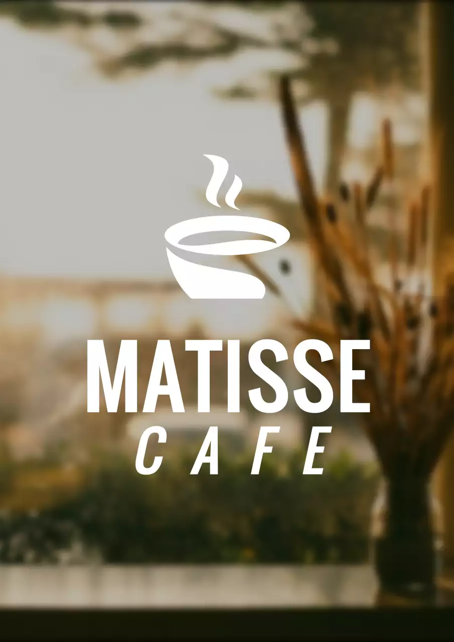 Ein einfaches Cafe-Symbol-Logo