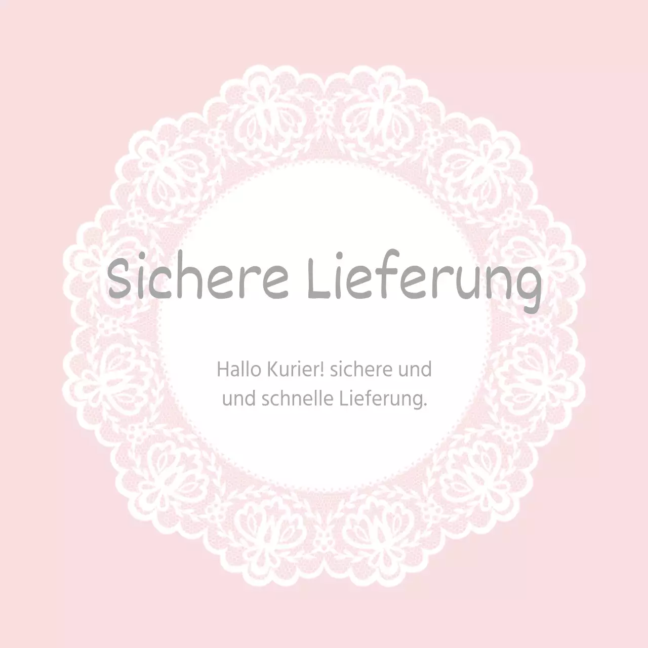 Sichere Zustellung
