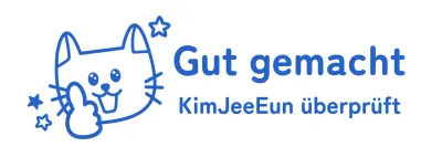 Gut gemachtes Konzept mit einer niedlichen Katzenillustration