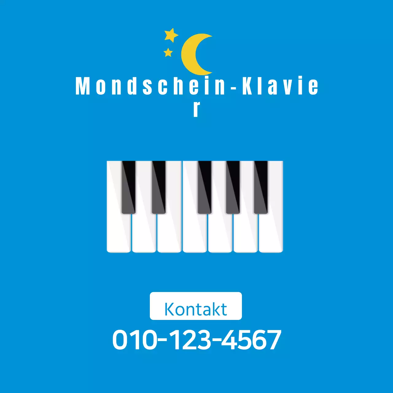 Mondschein-Klavier