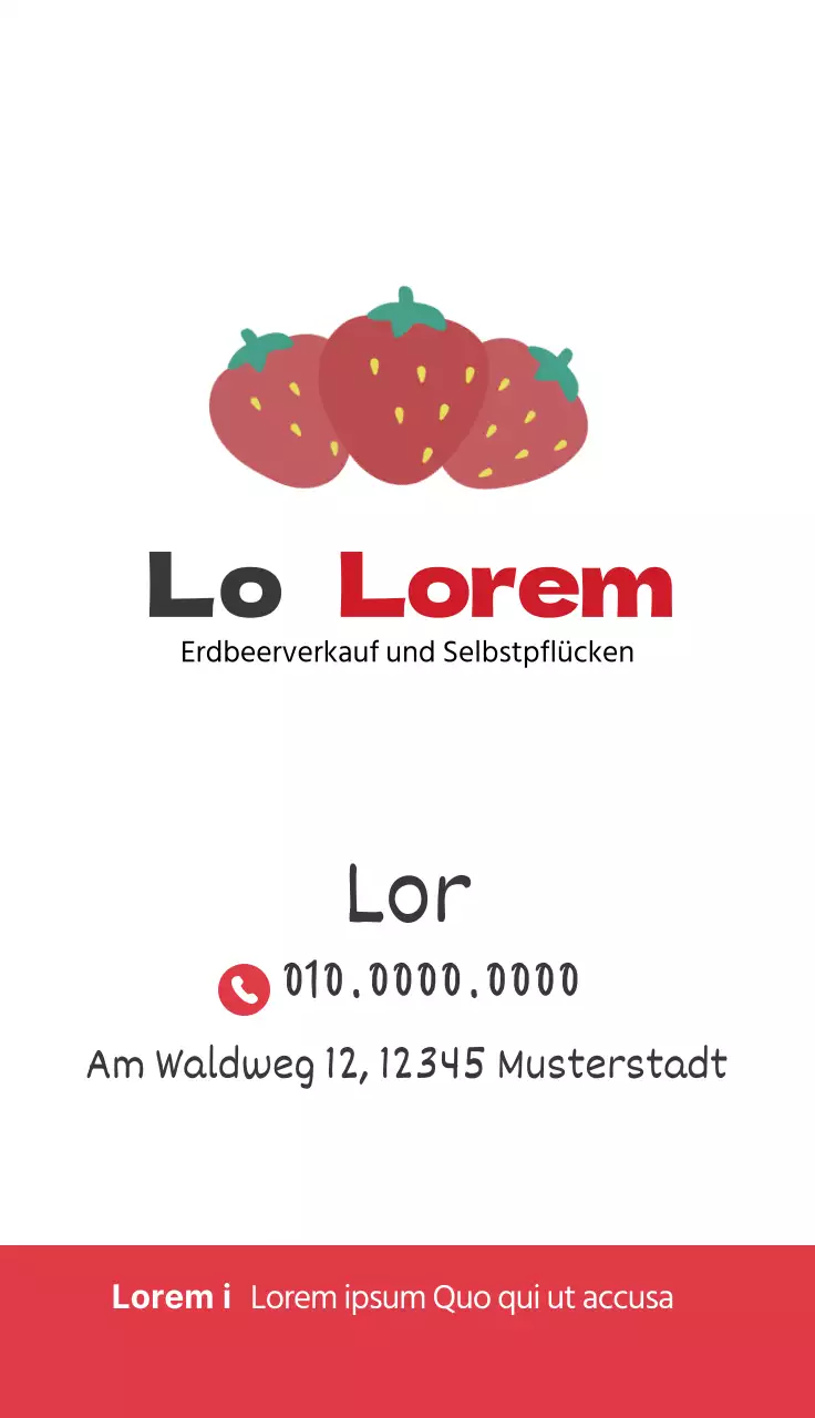 White Strawberry Farm