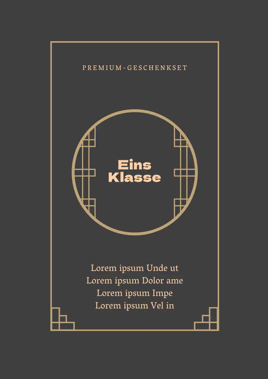 Neujahrskonfekt-Geschenkset in traditionellen Wein- und Goldfarben