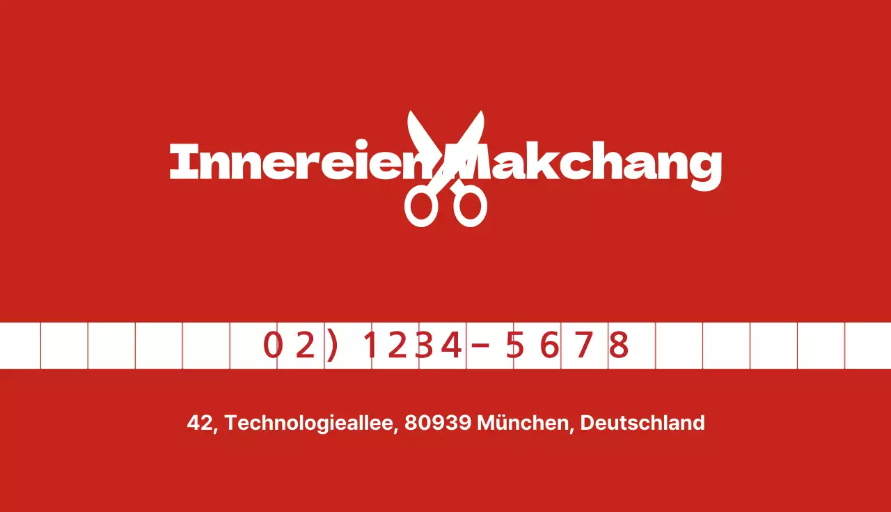 Visitenkarten für Friseursalons