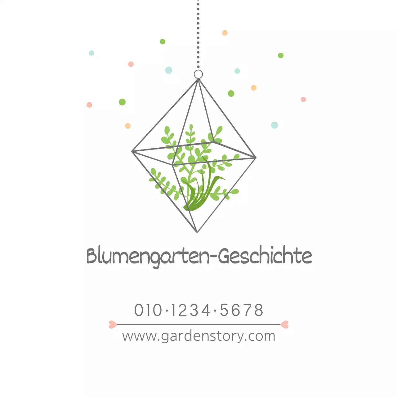 Blumengarten-Geschichte