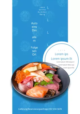 Blaues Meer Fischerei