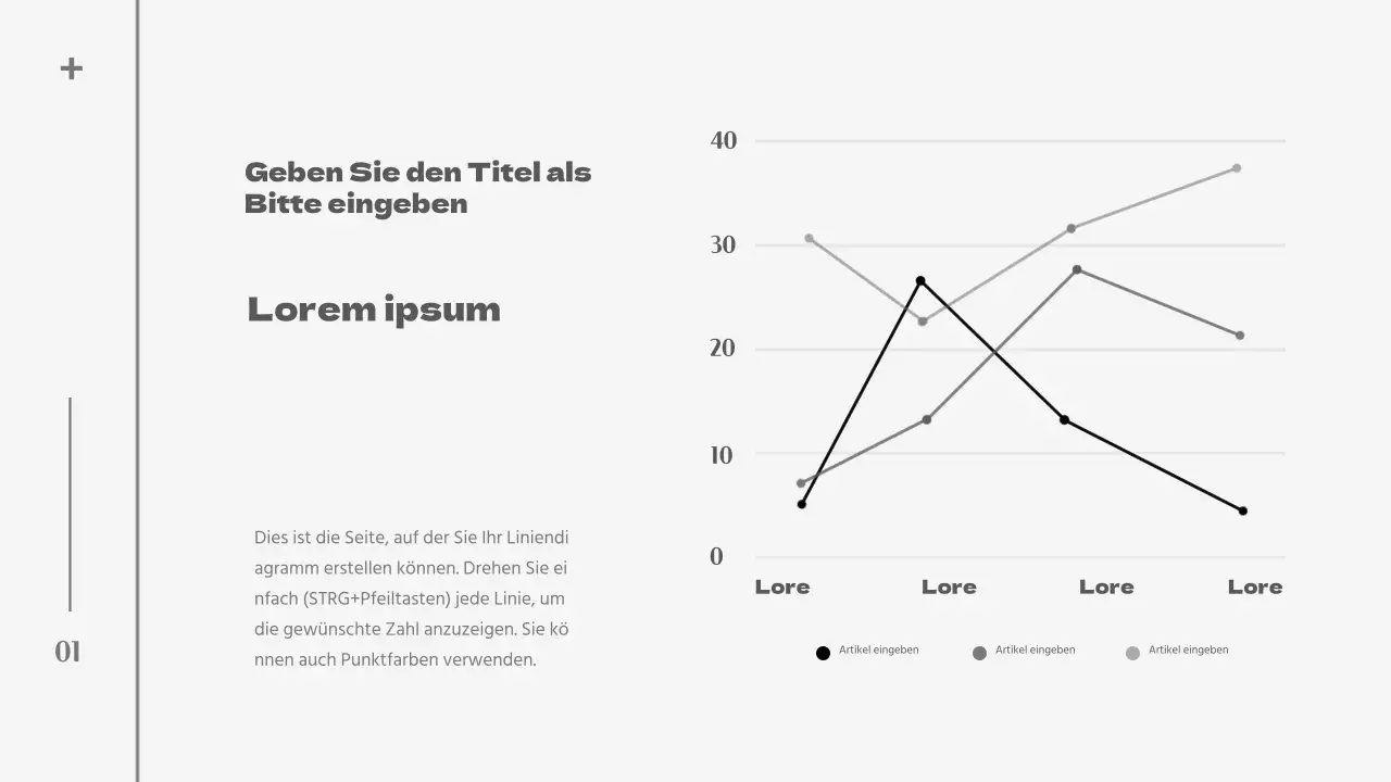 Sauberes Kartenkonzept in Grau und Schwarz