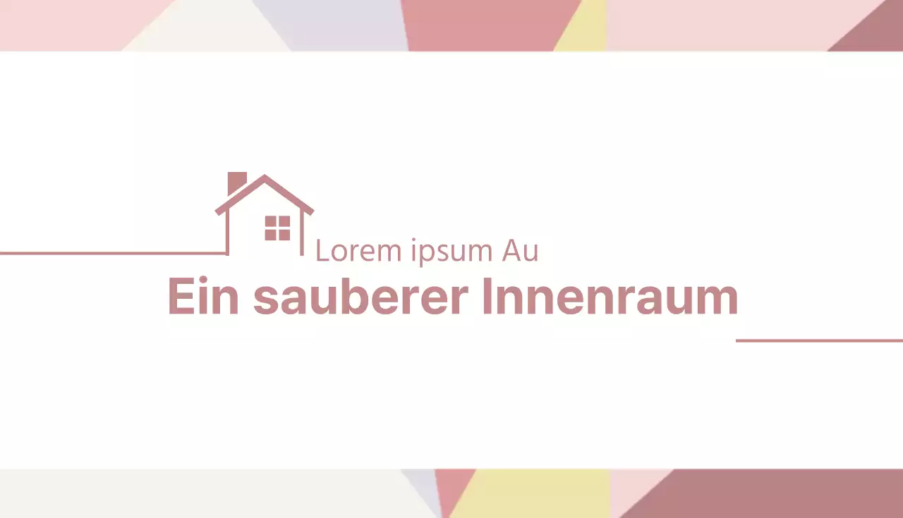 Saubere Innenräume