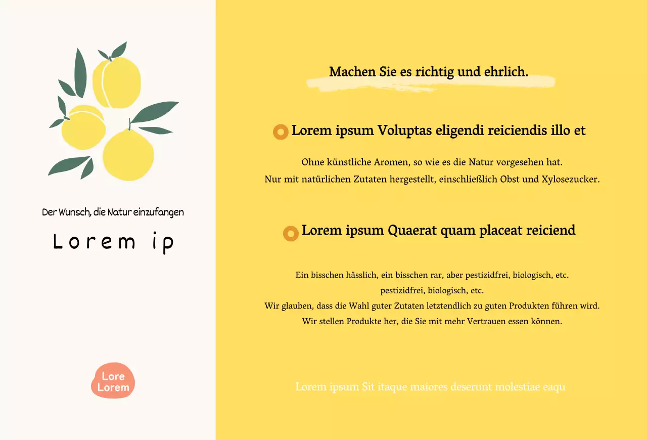 Illustrierte Zitronengras-Postkarte