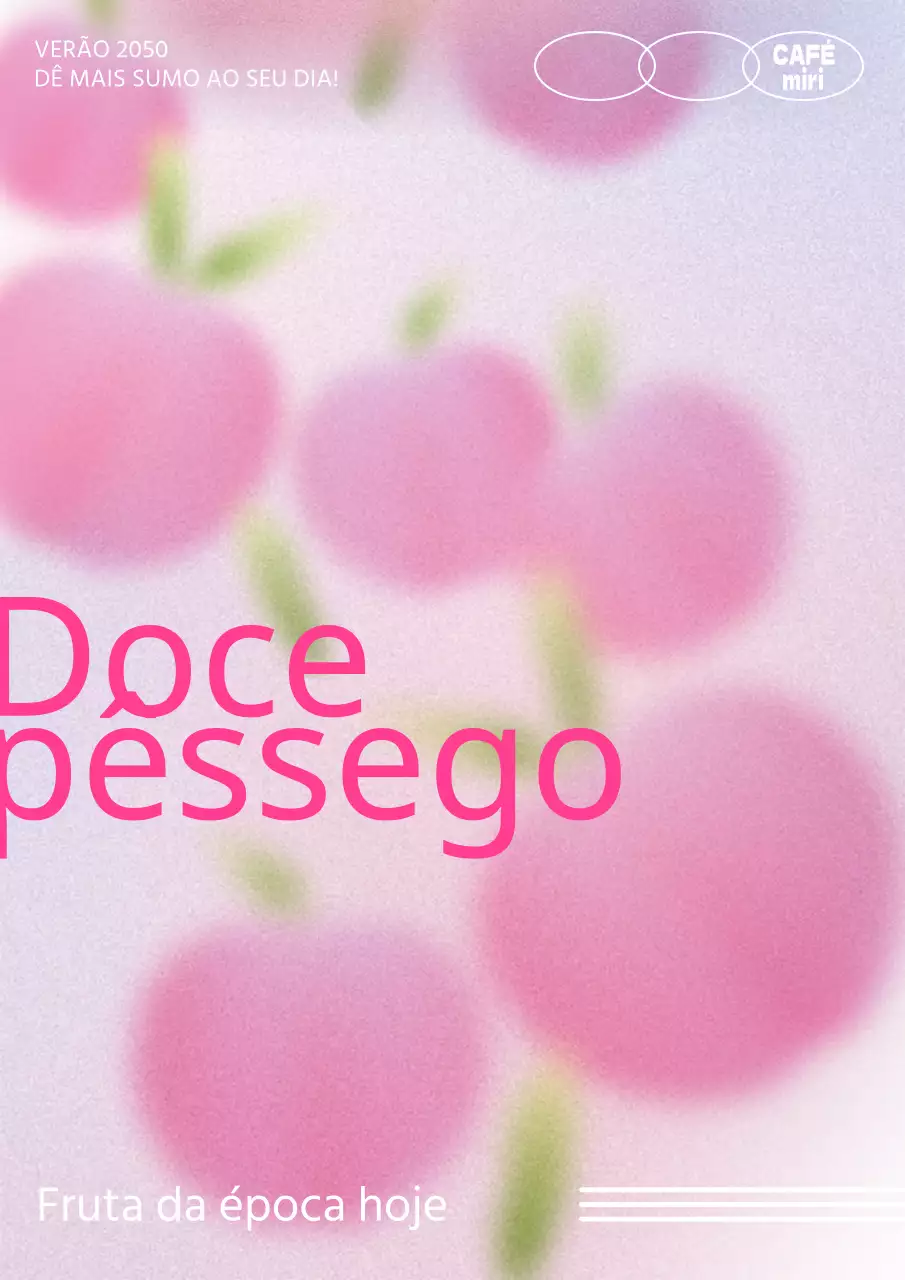 Fruto de glasmophyllum cor-de-rosa