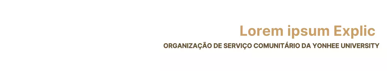 Símbolo limpo e estilo de combinação de logótipo de emblema em castanho e azul-marinho Promova e venda o serviço comunitário da sua universidade.