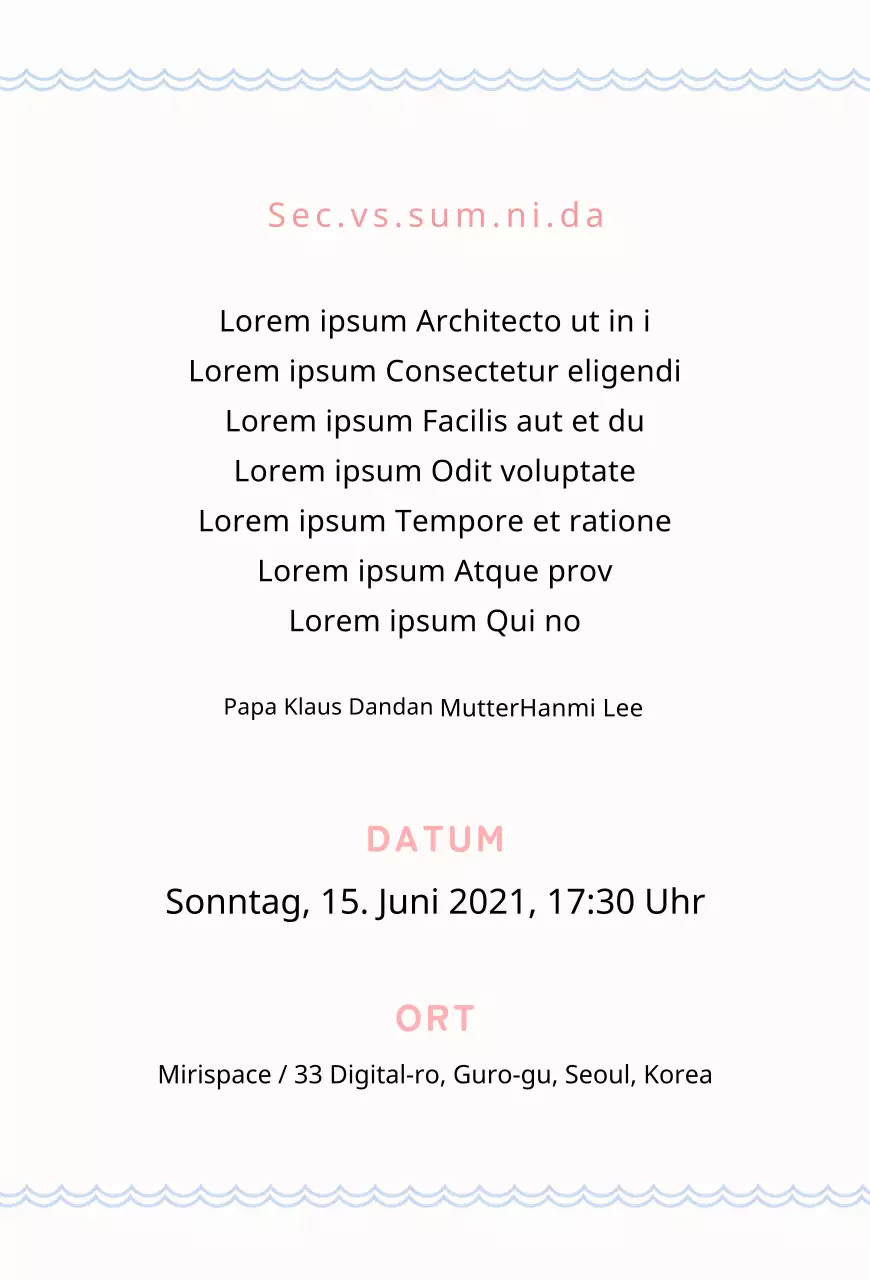 Niedliche Steinmahl-Karte