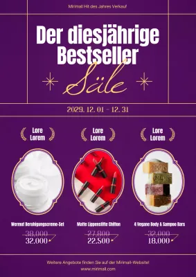 Jahresrückblick auf die gelben und violetten Hits