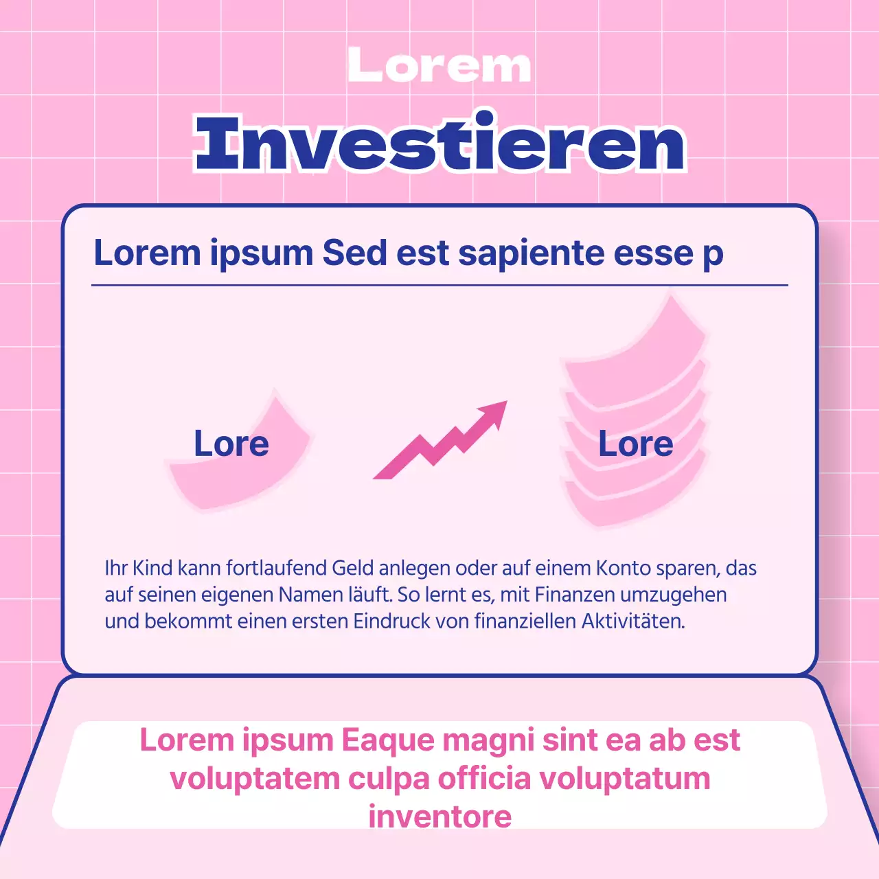 Kindern beibringen, wie sie mit ihrem rosa und blauen Steuergeld umgehen können