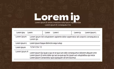 Braunes Muster Neat Food Liquid Tea Schwarzer Tee Details