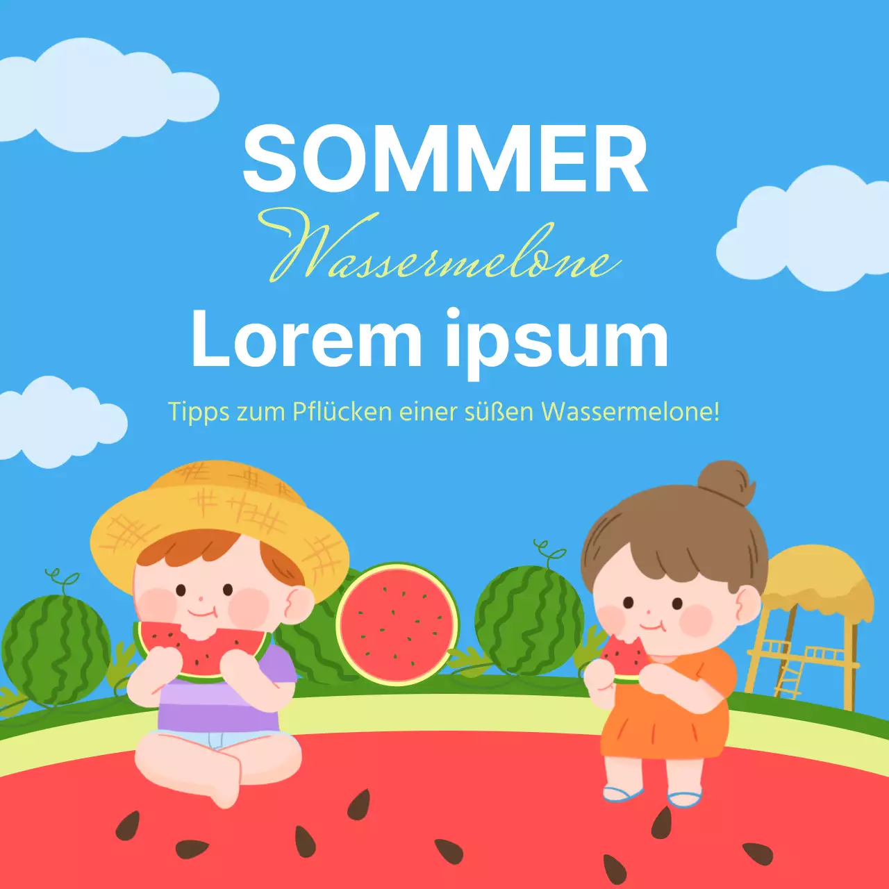 Tipps für die Auswahl der perfekten roten und hellblauen Wassermelone