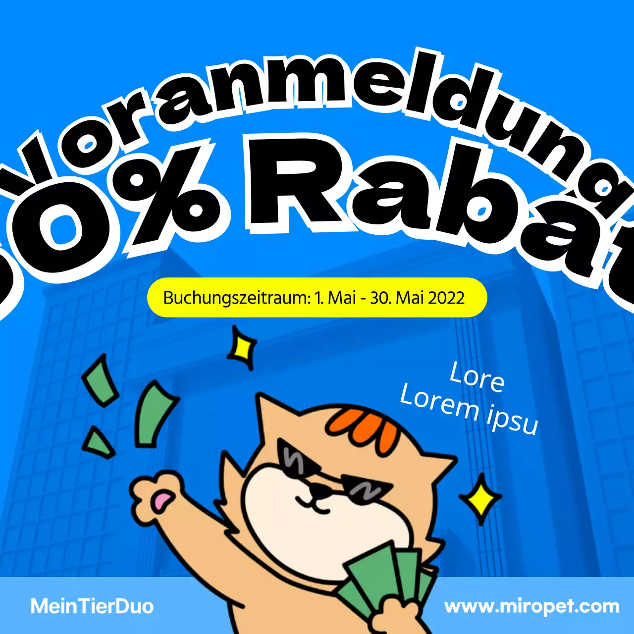 Blue Cat Vorbesteller-Rabattinformationen