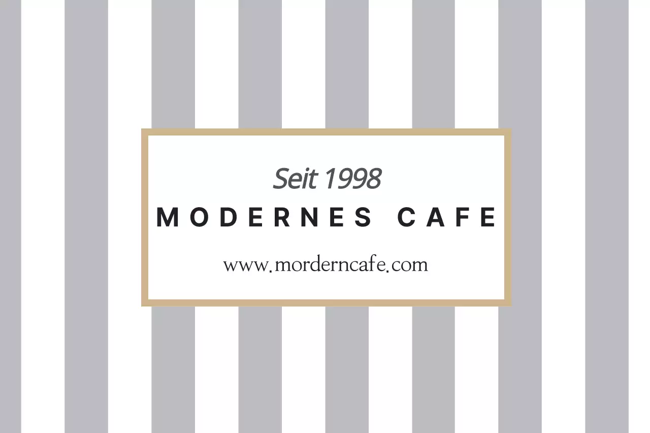 Modernes Cafe