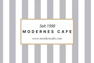 Modernes Cafe
