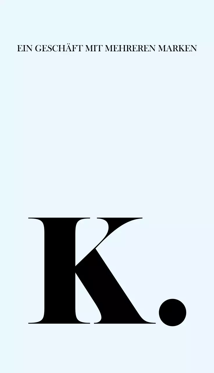 Ein Verlagsgeschäft mit einem großen Alphabet auf hellblauem Hintergrund