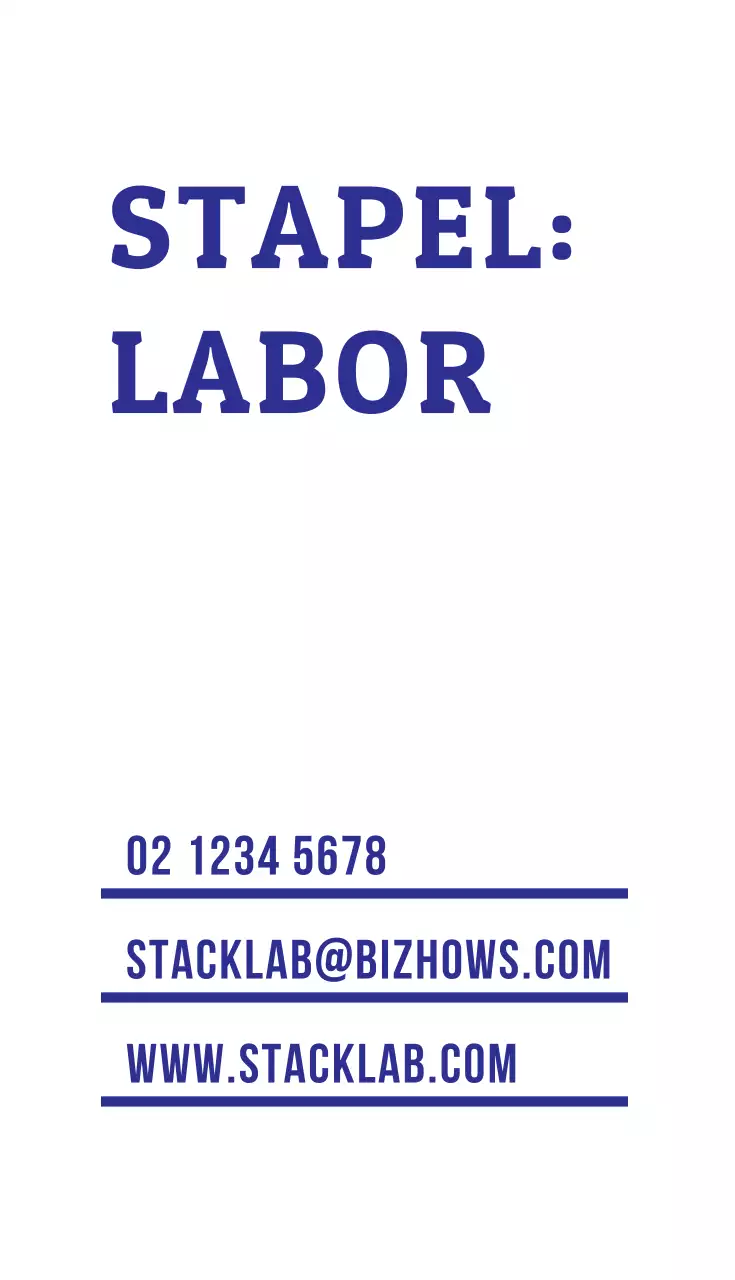 Visitenkarten für Unternehmen