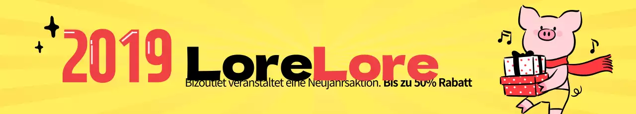 Viel Spaß mit dem Schwein