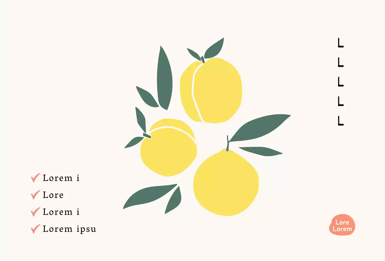 Illustrierte Zitronengras-Postkarte